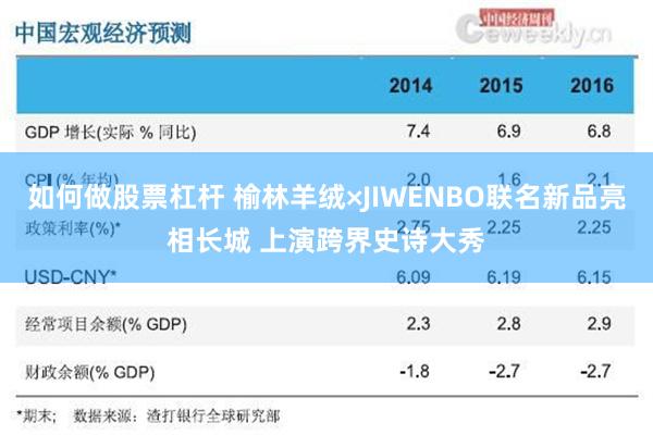 如何做股票杠杆 榆林羊绒×JIWENBO联名新品亮相长城 上演跨界史诗大秀