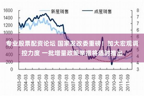 专业股票配资论坛 国家发改委重磅！加大宏观调控力度 一批增量政策举措将适时推出