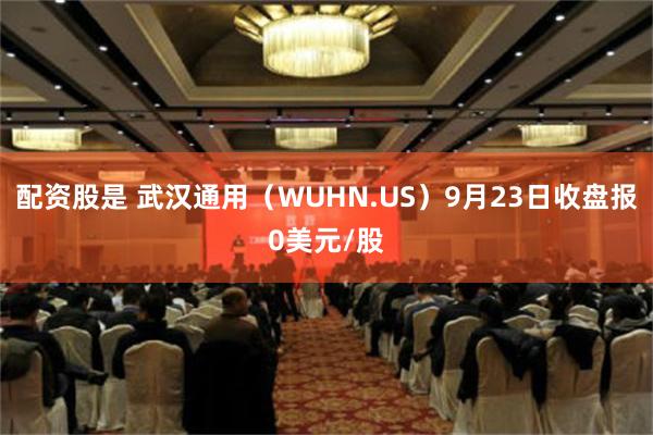 配资股是 武汉通用（WUHN.US）9月23日收盘报0美元/股
