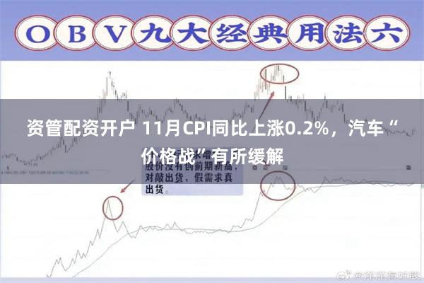 资管配资开户 11月CPI同比上涨0.2%，汽车“价格战”有所缓解
