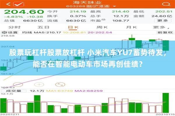 股票玩杠杆股票放杠杆 小米汽车YU7蓄势待发，能否在智能电动车市场再创佳绩？