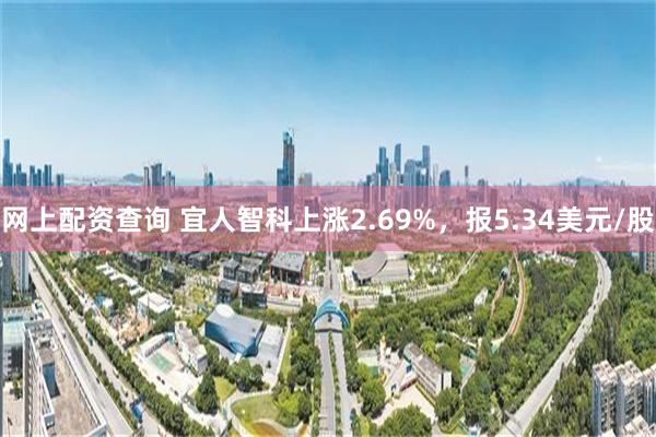 网上配资查询 宜人智科上涨2.69%，报5.34美元/股