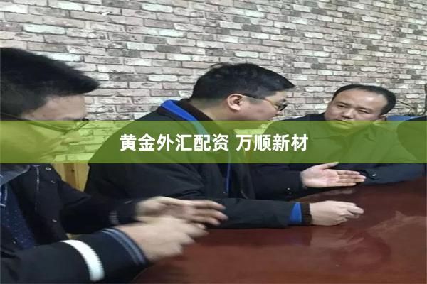 黄金外汇配资 万顺新材