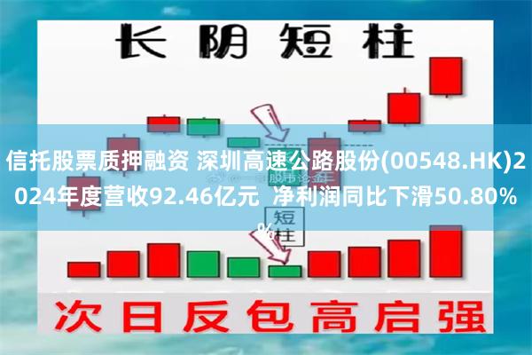 信托股票质押融资 深圳高速公路股份(00548.HK)2024年度营收92.46亿元  净利润同比下滑50.80%
