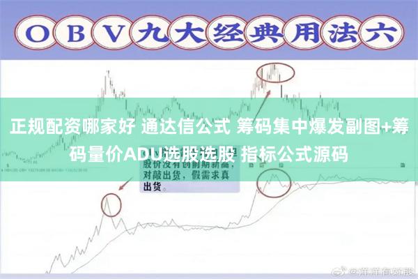 正规配资哪家好 通达信公式 筹码集中爆发副图+筹码量价ADU选股选股 指标公式源码